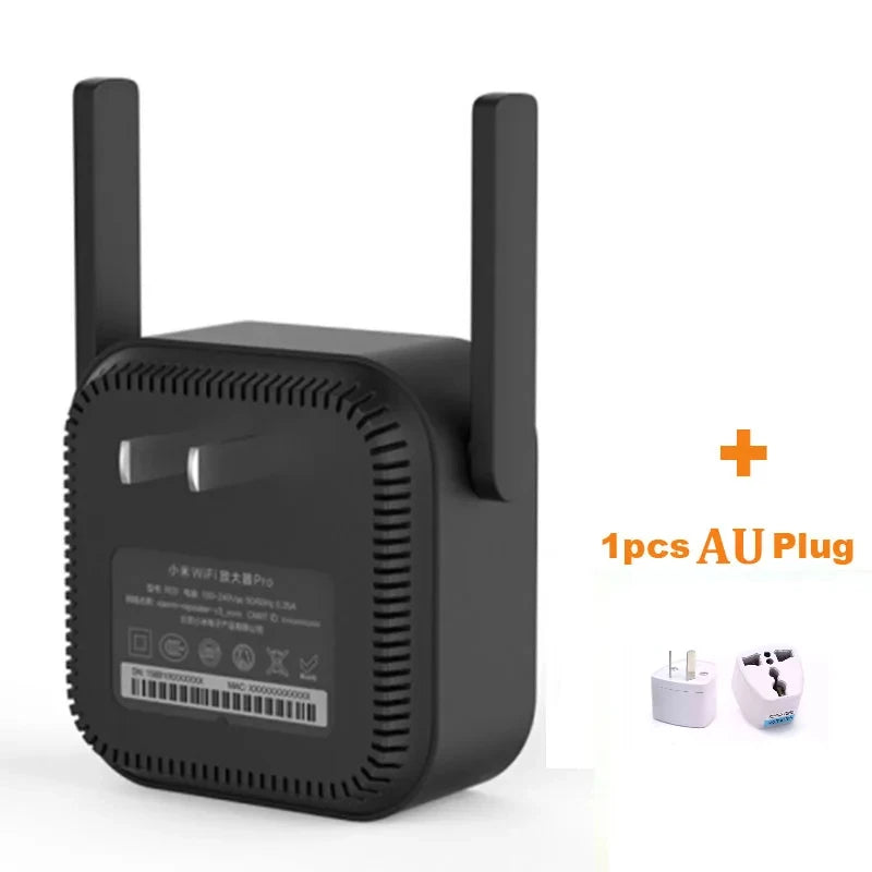 Original Xiaomi WiFi Amplifier Pro Router 300M Network Expander Repeater Power Extender Roteador 2 Antenna for Mi Router Wi-Fi
